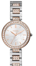 Fossil Karli FBQ3877 Kol Saati Gümüş/rose
