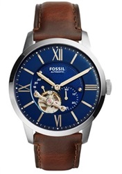 Fossil FME3110 — мужские часы, коричневые