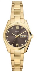 Fossil FES5206 Gold 32 mm Men's Watch