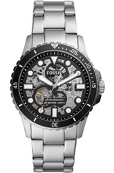 Fossil FME3190 мужские часы, серебристые, 42 мм