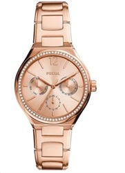 Мужские часы Fossil FBQ3721, Rose Gold, 36 мм