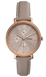 Fossil FES5097, тёмно-коричневые часы 38 мм