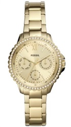 Fossil FES4890 Мужские часы золотого цвета