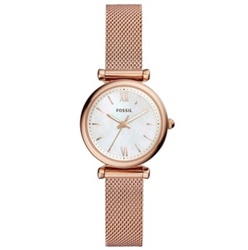 Fossil FES4433 Women's Watch, Rose Gold, 28 mm