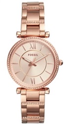 Fossil FES4301 Kol Saati Rose Gold