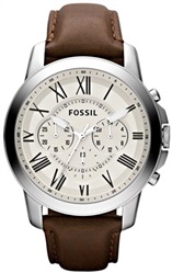 Fossil FFS4735, мужские часы, коричневые