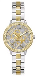 Guess GUGW0944L3 Men's Watch, Silver/Gold