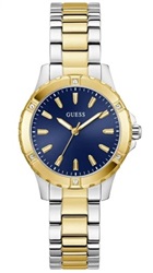 Guess GUGW0948L3 Мужские часы, серебристо-золотистые