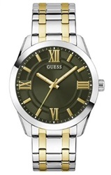Guess GUGW0893G1 Men's Watch, Grey and Yellow