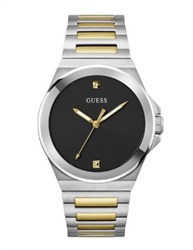 Guess GUGW0833G3 мужские часы, серебристо-золотистые, 44 мм