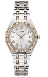 Guess Desire GUGW0770L5 Men's Watch, Silver/Rose