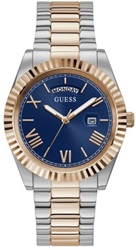 Мужские часы Guess GUGW0265G12, серебристо-розовые, 42 мм