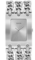 Guess Heavy Metal GUW1274L1 Silver Men's Watch