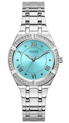 Guess GUGW0033L7, серебристые часы 36 мм