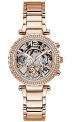 Guess GUGW0403L3, мужские часы Rose Gold, 37 мм