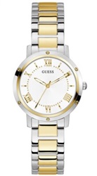 Guess GUGW0404L2 Men's Watch, Silver/Gold, 34 mm