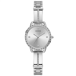 Guess GUGW0022L1, женские часы, серебристые, 30 мм
