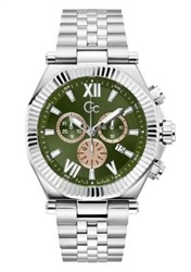 GC GCZ66004G9 Men’s Watch, Silver