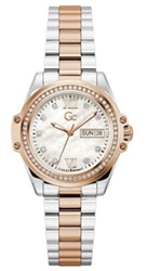 GC Bolt Lady GCZ53001L1 Women's Watch, Silver/Rose