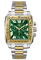 GC RetroFit GCZ56006G9, мужские часы, серебристо-золотистые