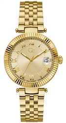 GC GCZ36002L6MF, мужские часы золотого цвета