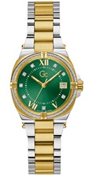 GC IronClass Lady GCZ43002L1MF Women's Watch, Silver/Gold
