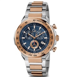 GC GCZ35001G7MF Silver/Rose Men's Watch