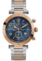 GC Swiss Made GCY68004G7MF Men's Watch, Silver/Rose