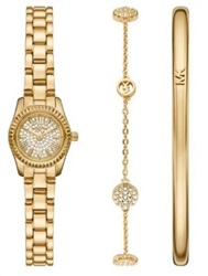 Michael Kors MK4944SET: золотистые часы и браслет