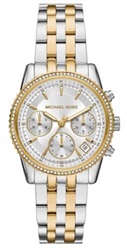 Michael Kors Ritz MK7532 мужские наручные часы, серебристо-золотые