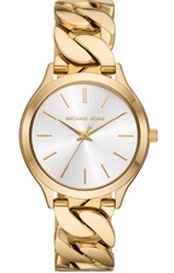 Michael Kors Runway MK7472 — мужские часы золотого цвета