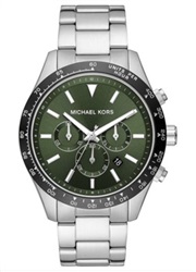Michael Kors MK8912 мужские часы, серебристые, 45 мм