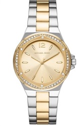Michael Kors MK6988 Women's Watch, Silver/Gold, 37 mm