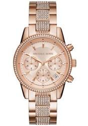 Michael Kors MK6485 женские часы, розовое золото, 37 мм