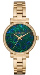 Michael Kors MK3946 — мужские часы золотого цвета