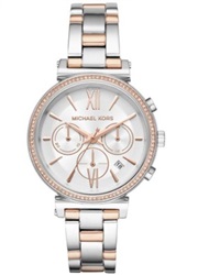 Michael Kors MK6558 — серебристые мужские часы