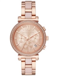 Мужские часы Michael Kors MK6560, розовое золото