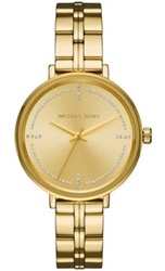 Michael Kors MK3792, мужские часы золотого цвета