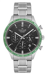 Nacar NC31-299354-ABGM Silver Men's Watch