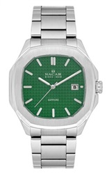 Nacar NC08-291044-ANM Silver Men's Watch