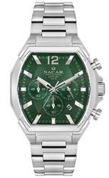 Nacar NC08-29430744-ANM Silver Men's Watch