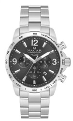 Nacar NC08-29420706-ABSM Silver Men's Watch