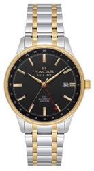 Nacar NC42-299357-CBM Kol Saati Gümüş/altın