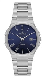 Nacar NC33-298377-AWM — мужские часы, серебристые