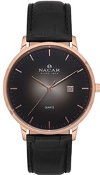 Nacar NC35-290037-RBL1 Kol Saati Siyah