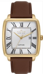 Nacar NC34-29B689-DWL2 Brown Men's Watch