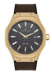 Nacar NC34-29B684-DGL7 Brown Men's Watch