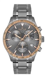 Nacar NC34-25B019-TGRM Dark Grey Men's Watch