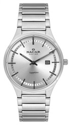 Nacar NC17-2960018-ASM Silver Men's Watch