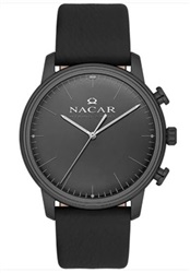 Nacar NS01-2934332-BBL1 — чёрные мужские наручные часы